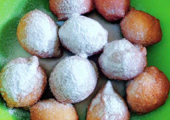 Resep Donat Mini Ala Korea Tanpa Telur Tanpa Diuleni Anti Gagal