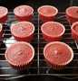 Simple Way Make Recipe Red Velvet Cupcakes#charityrecipe that is Can Pamper Your Tongue, Delicious}