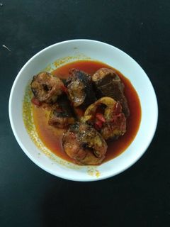 Hình của món Cá lóc kho tộ.