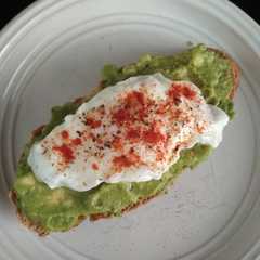 รูปของ Avocado Egg Toast