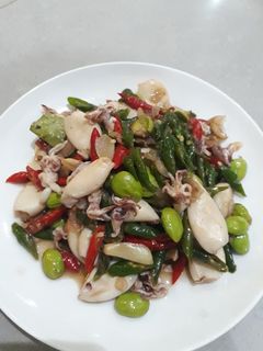 Foto resep Cah Cumi