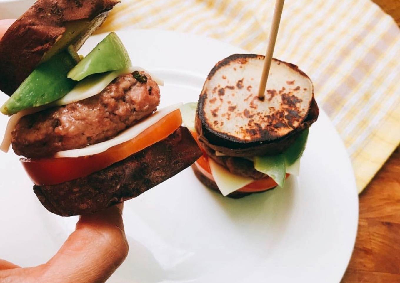 Hamburguesa de batata