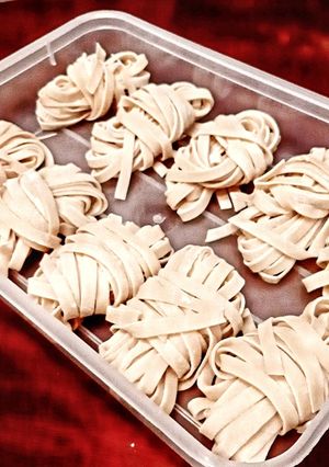 Foto resep Mie lebar kenyal