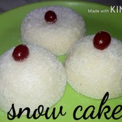 A picture of Snow cake.