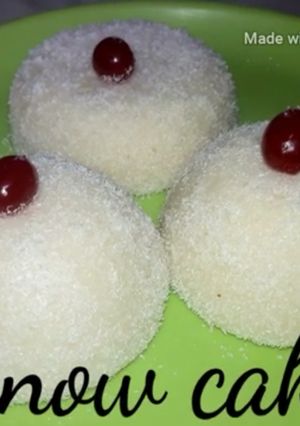 A picture of Snow cake.