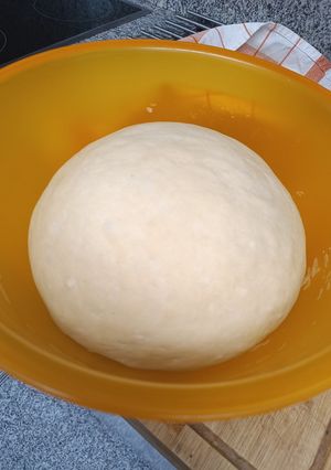 Una foto de Masa de pizza casera