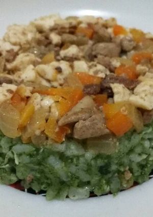 Foto resep Nasi Hijau Wortati (MPASI 9m)