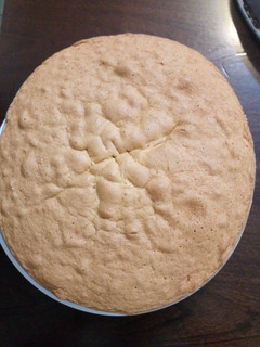 Una foto de Bizcochuelo de naranja (base para torta de cumpleaños)