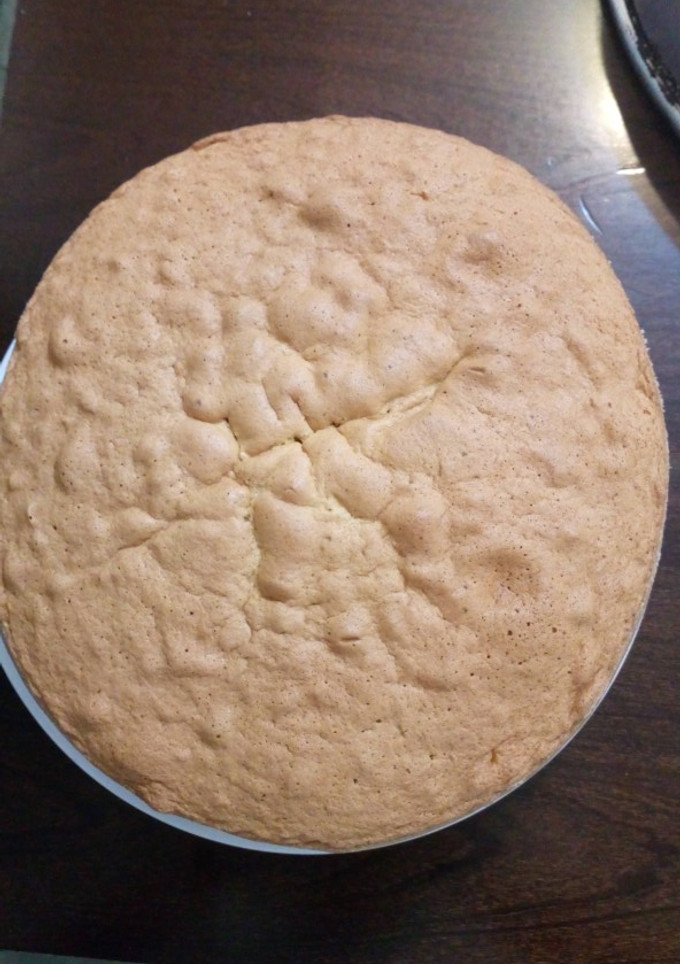 Una foto de Bizcochuelo de naranja (base para torta de cumpleaños)