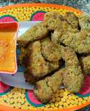~ Nuggets de pollo keto ~