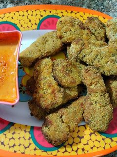 Una foto de ~ Nuggets de pollo keto ~