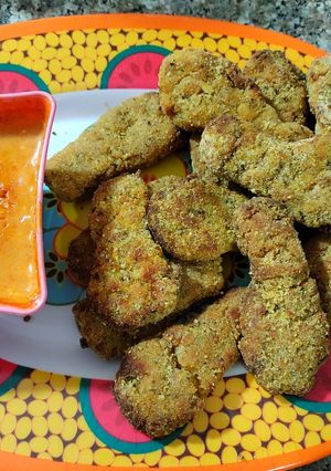 Una foto de ~ Nuggets de pollo keto ~