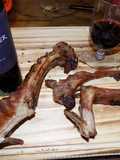 Costillas de cordero en parrigas