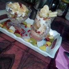 Fruit parfait (2type) A picture of Fruit parfait (2type).