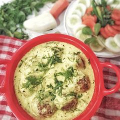 A picture of #chicken (Chicken Cheese Kasturi Kofta).