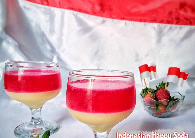 Resep Indonesia Happy Soda Anti Gagal
