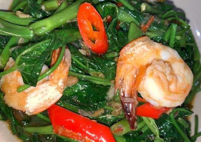 Tutorial Membuat Resep Tumis kangkung