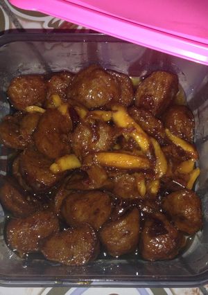 Foto resep Bakso asem manis kecap