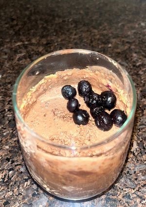 A picture of Chocolate (PB) Brownie Chia Pudding.