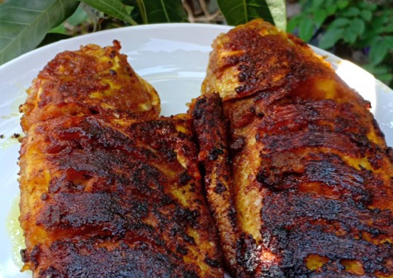 Ikan bakar bumbu kuning