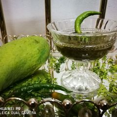 A picture of Raw mango chutney.