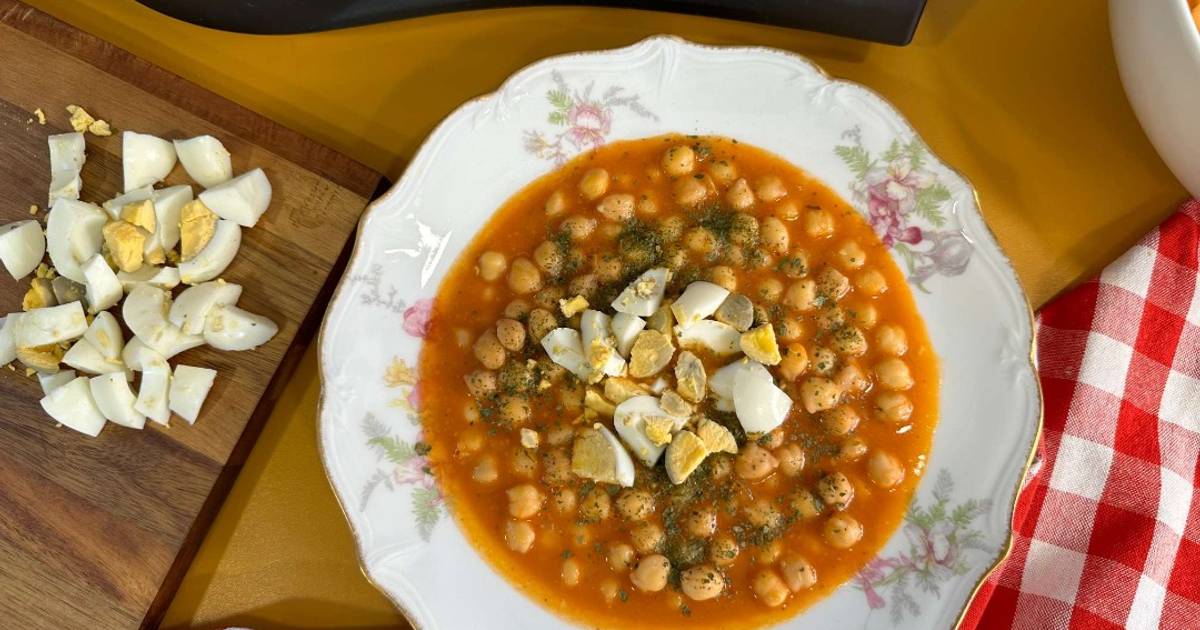 Garbanzos a la catalana en MyCook Touch Receta de Dos Rombos en la