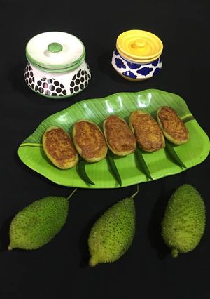 A picture of Kantola Bhajia.