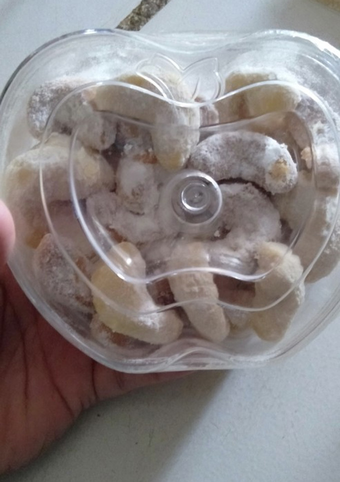 Foto resep Kue putri salju super simpel no mixer