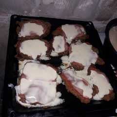 Una foto de Milanesa napolitana