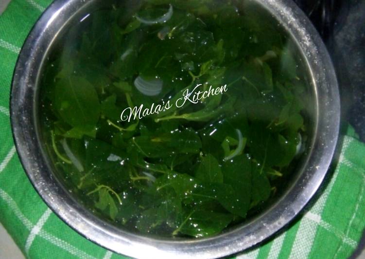 Resep Bening daun katuk, Enak