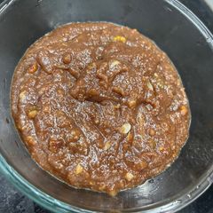 A picture of Plum halwa.