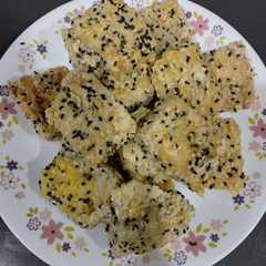 雙蔴炸百頁（素食料理）（簡單料理）-レシピのメイン写真