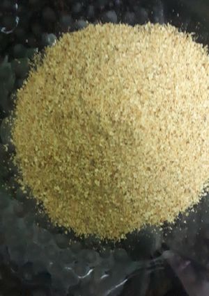 A picture of Homemade bread crumbs.