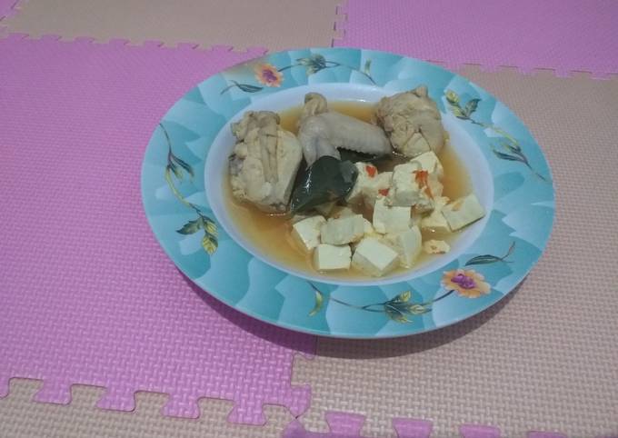 Resep Asam pedas ayam tahu ala anak kos, Lezat Sekali