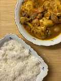Chicken curry the healthy way with hidden vegetables 😉
