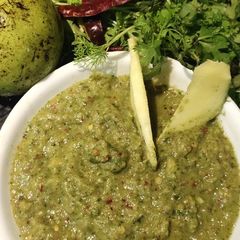 A picture of Green Chutney.