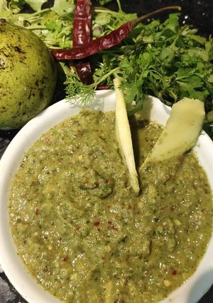 A picture of Green Chutney.
