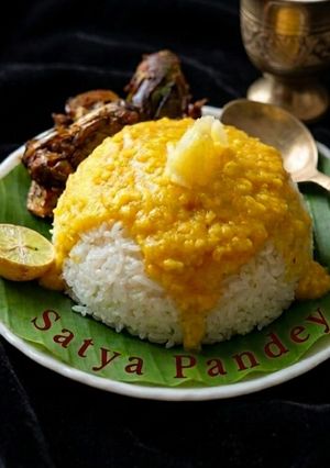 वरण भात रेसिपी मुख्य फोटो