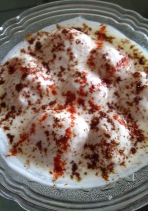 A picture of Moongdal vada.