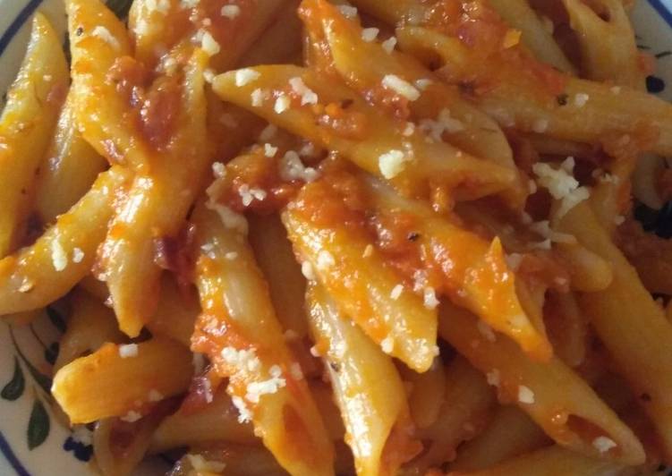 Recipe of Homemade Red Sauce pasta