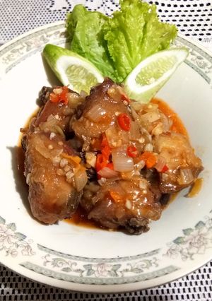Foto resep Ayam rica rica bumbu iris