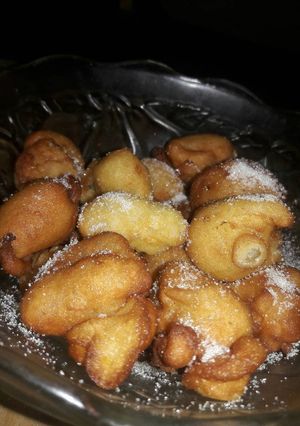Una foto de Buñuelos Suaves de Banana ☕😋🍥