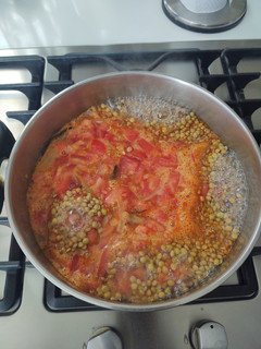 Una foto de Sopa de lentejas