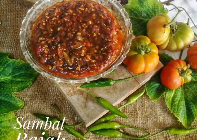 Resep Sambal Bajak Oleh Farida Sulthan 🇮🇩 Ig Malika02782 Cookpad