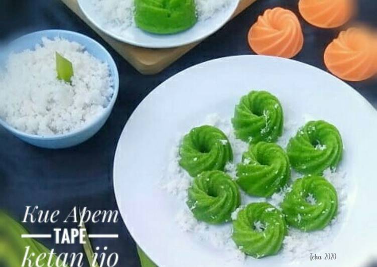 Resep Kue Apem tape ketan ijo, Menggugah Selera