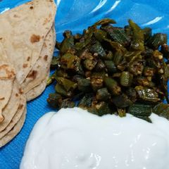 A picture of Okra Stir Fry.