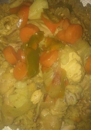 صورة لوصفة لحمه بالخضروات