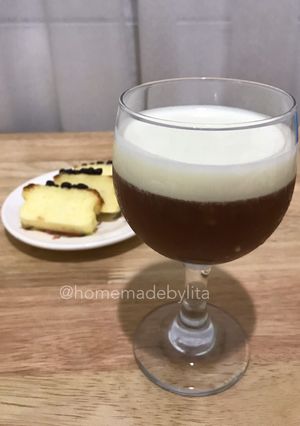 Foto resep Cheese foam tea #homemadebylita