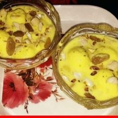 A picture of Rasmalai.