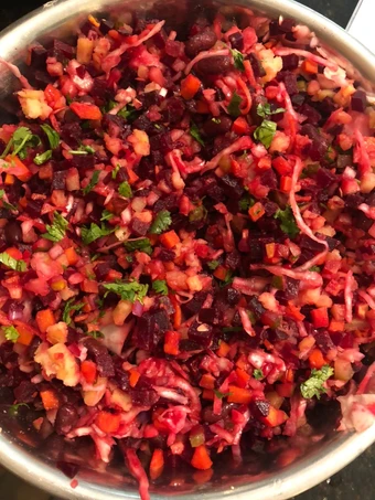 Recipe Russian Beetroot Salad which Delicious